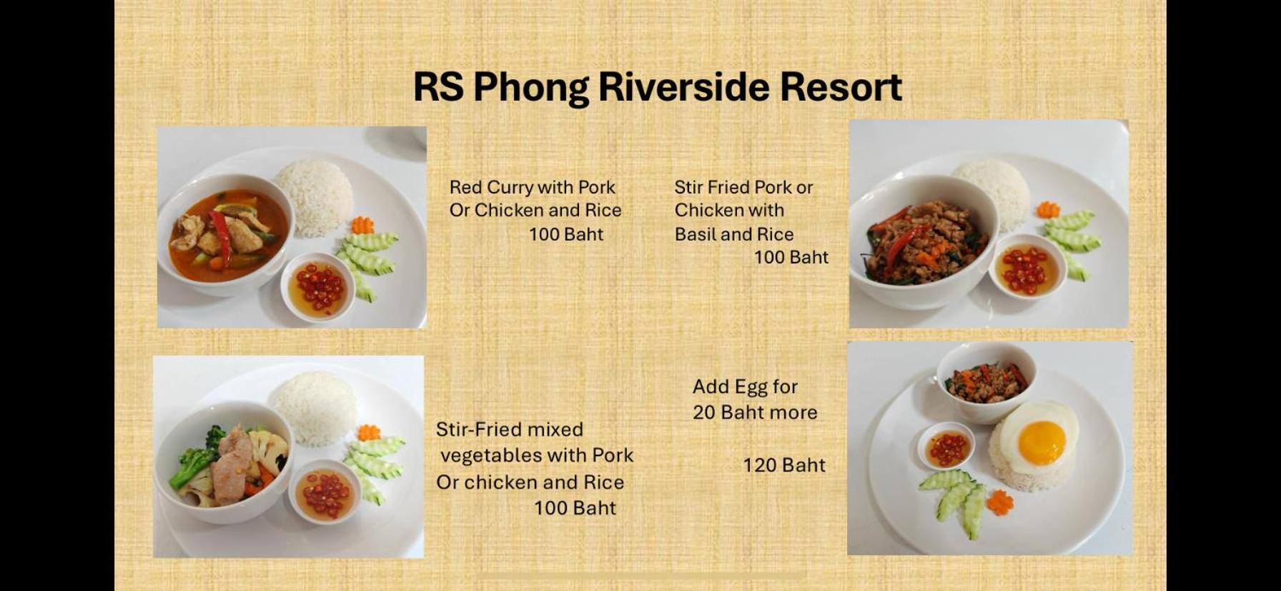 Rs Phong Riverside Resort Khon Kaen Zewnętrze zdjęcie