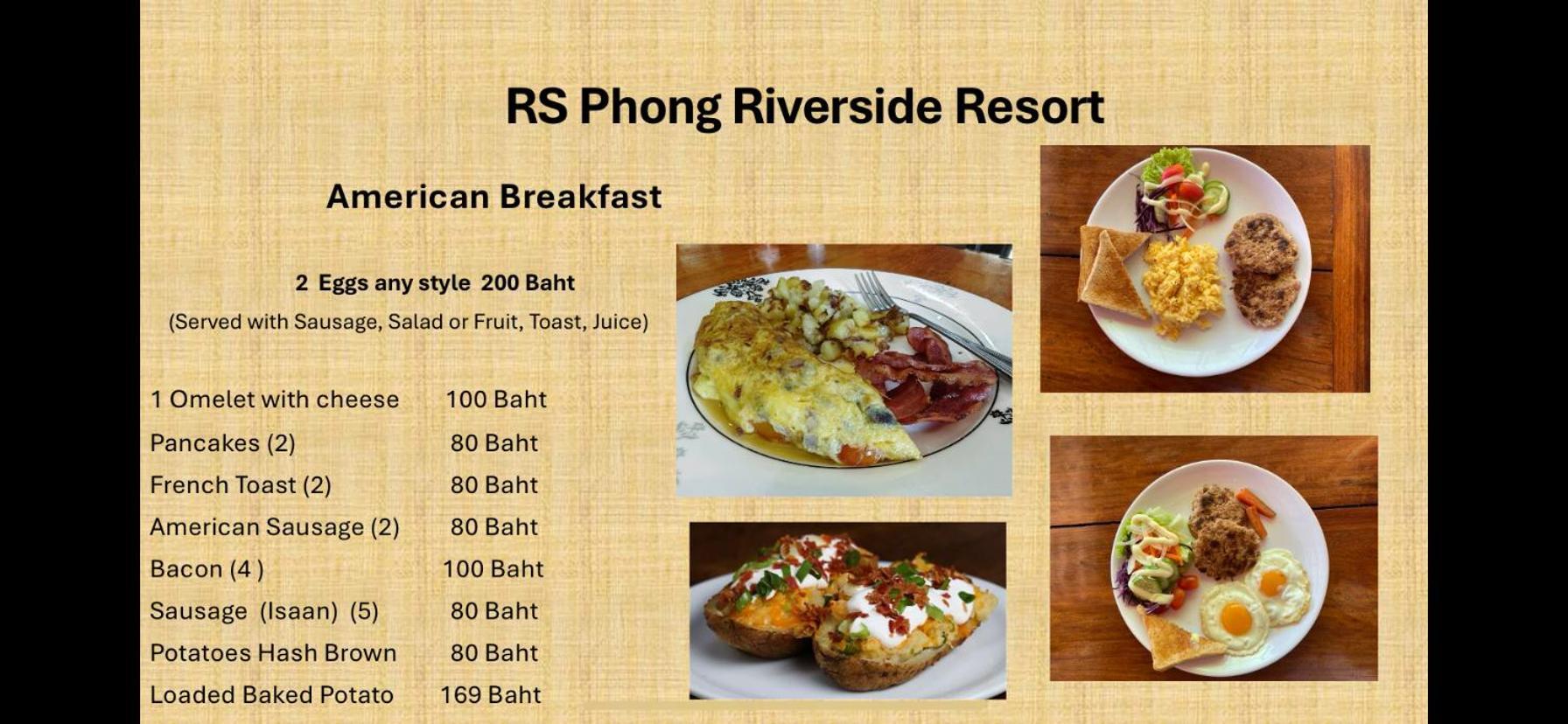 Rs Phong Riverside Resort Khon Kaen Zewnętrze zdjęcie